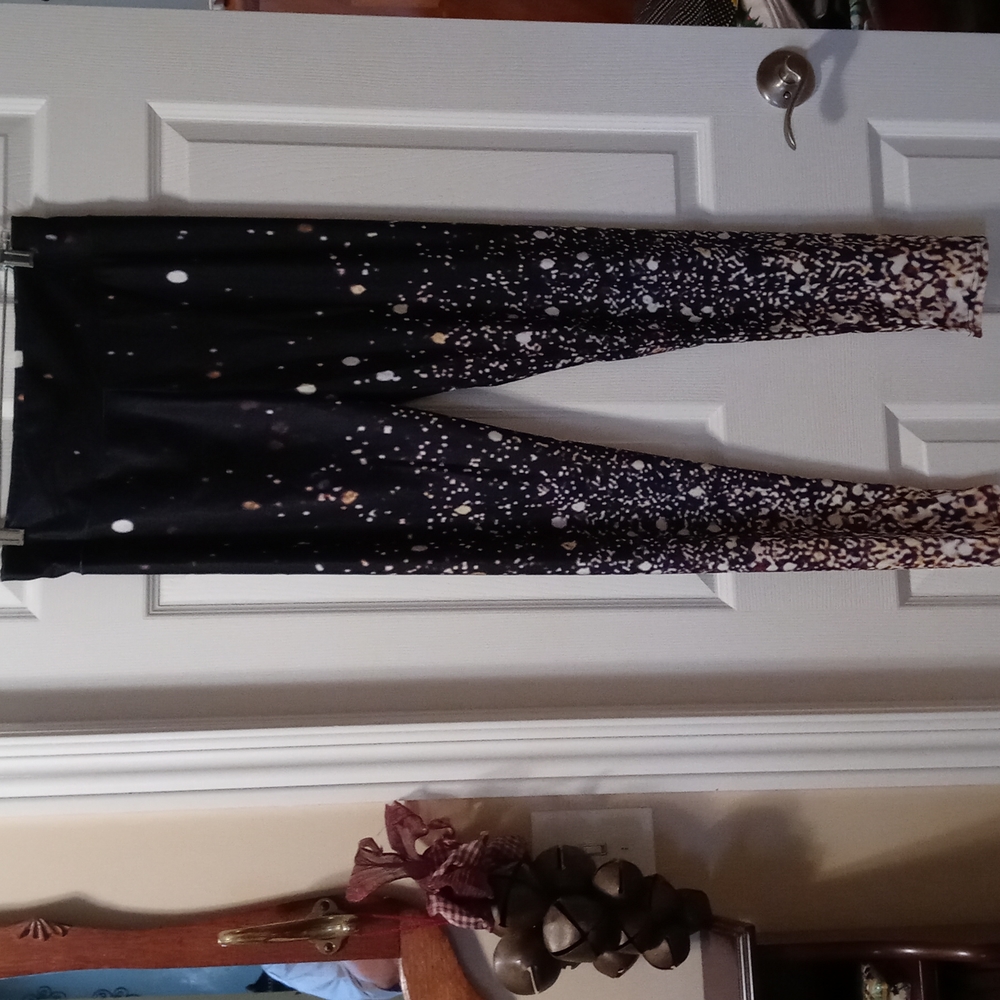 Speckled Black Leggings